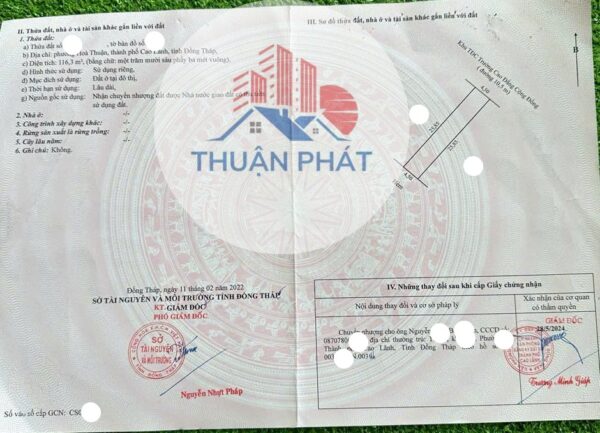 💎 Bán Đất Nền Đường 10,5m - P. Hòa Thuận, TP. Cao Lãnh - Giá 2,5 Tỷ 💎 - Hình ảnh 5